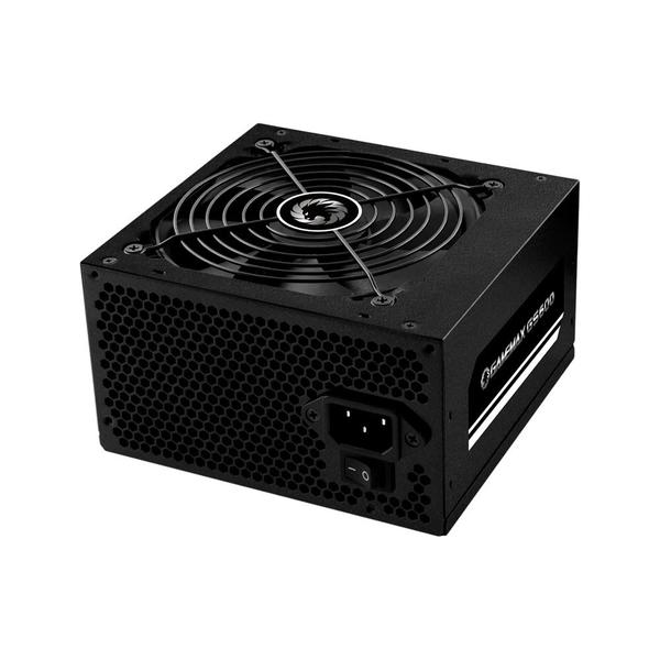 Fonte 600W Gamemax, ATX, 80 Plus White, PFC Ativo, Preta, GS600 Imagem de Fonte 600W Gamemax, ATX, 80 Plus White, PFC Ativo, Preta, GS600