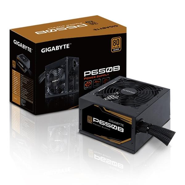 Imagem de Fonte 650w Real Sata 80 Plus Bronze P650B Gigabyte