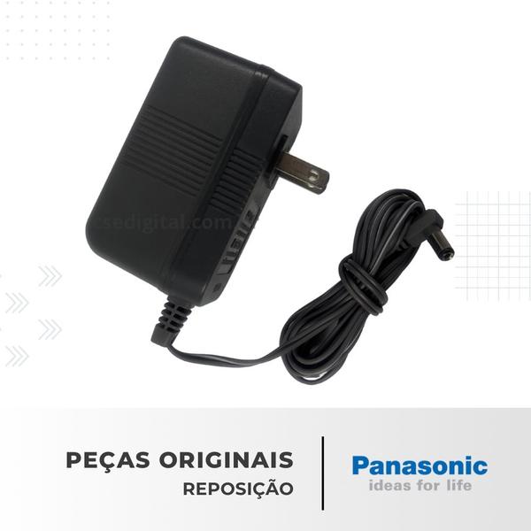 Imagem de Fonte 9v 500ma +(- plug p4 pqlv1lby panasonic