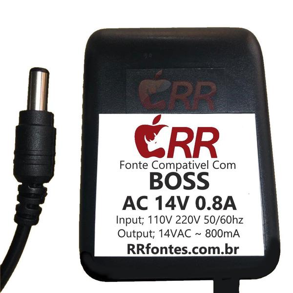 Imagem de Fonte AC 14V 800mA Para BOSS GR-20 GR-33