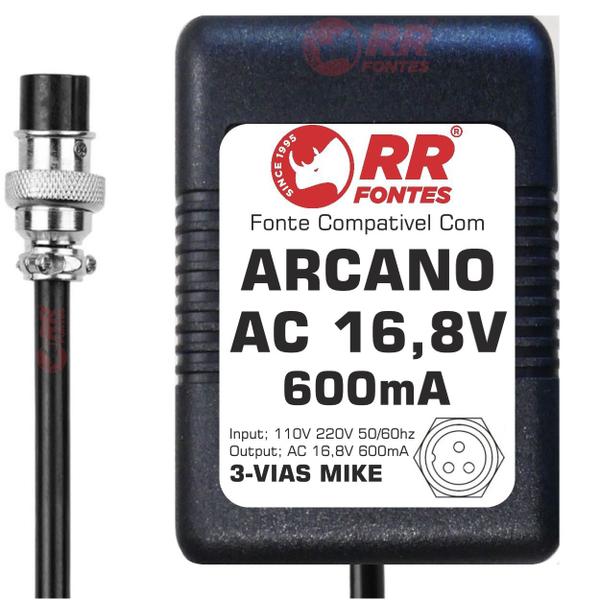 Imagem de Fonte AC 16,8V 0.6A Para Mixer Arcano Arm8 Fx