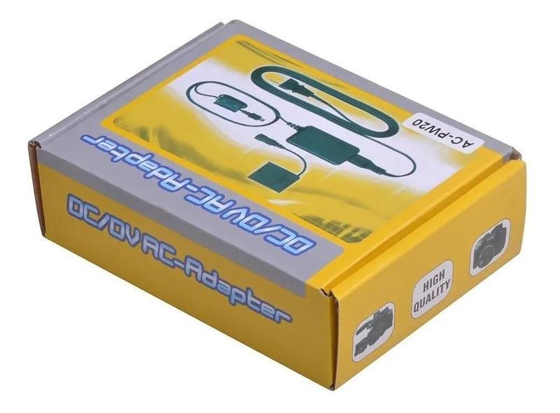 Fonte Ac-Pw20 Adaptador Ac Para Sony Substitui Bateria Np-Fw50 - OEM Imagem de Fonte Ac-Pw20 Adaptador Ac Para Sony Substitui Bateria Np-Fw50