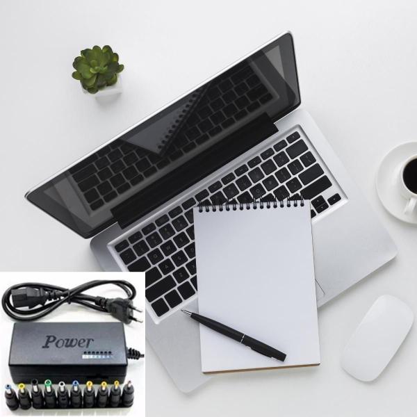 Imagem de Fonte Adaptador Universal Notebook Ajustável 120w 8 Pinos