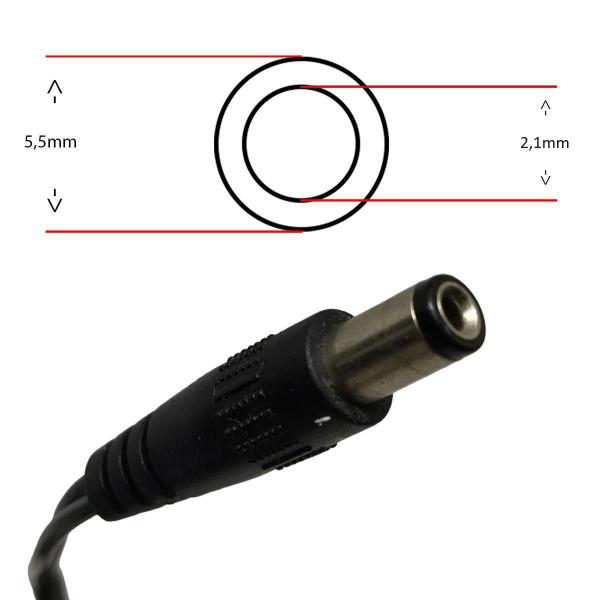 Imagem de Fonte Adapter 9v 1a 0,5a 0,6a Para Equipamentos Diversos