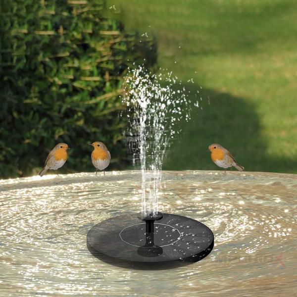 Imagem de Fonte Água Solar Chafariz Lagos Jardim Piscinas Aquários