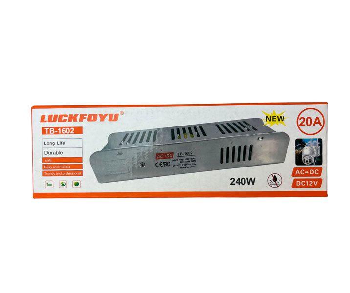 Imagem de Fonte Alimentação Chaveada Slim DC 20A 12V 240W AC 100-220V