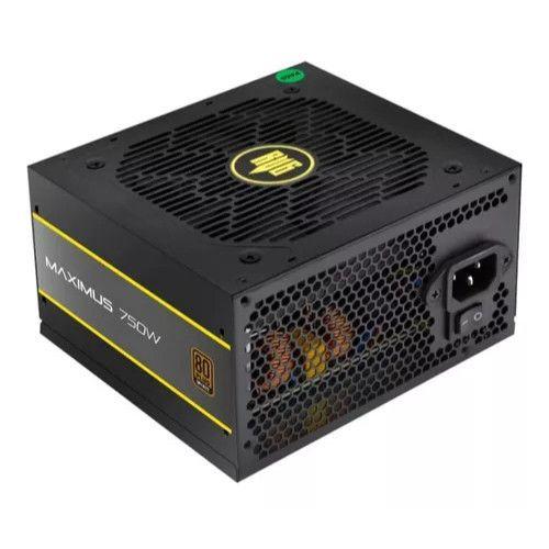 Imagem de Fonte Alimentação Gamer 750w Bivolt 80plus Bronze Silencioso