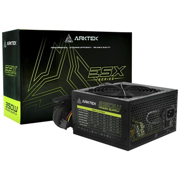 Imagem de Fonte Arktek AK-ATX350W ATX 350W - Preto  - Bivolt