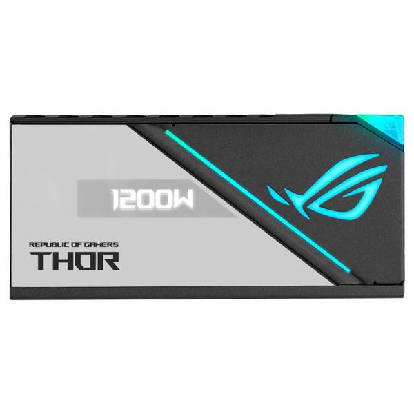 Imagem de Fonte ASUS ROG Thor 1200P2, 1200W, 80 Plus Platinum, Modular, PFC Ativo, Sem Cabo, Preto - 90YE00L0-B0BA00