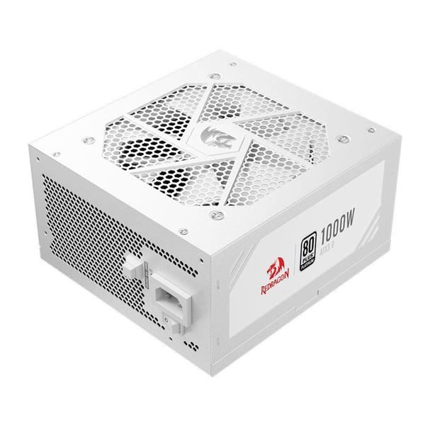 Fonte atx 1000w 80 plus platinum branco redragon gc-ps017w full modular Imagem de Fonte atx 1000w 80 plus platinum branco redragon gc-ps017w full modular