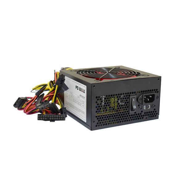 Imagem de Fonte atx 500w 24p sata pk500 pc wells kmex fan 12cm