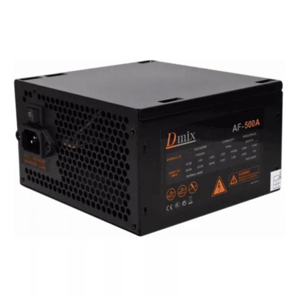 Imagem de Fonte Atx 500W Potência Real Bivolt com Cabo de Força Dmix AF-500A