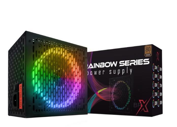 Imagem de Fonte Atx 550W Automatica Rgb Brx 80 Plus