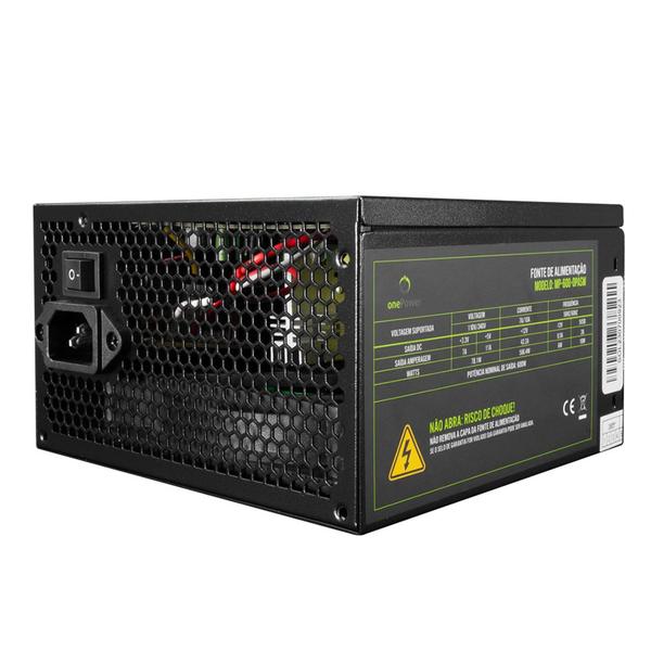 Imagem de Fonte atx 600w autoswitch onepower - mp-600-opasw