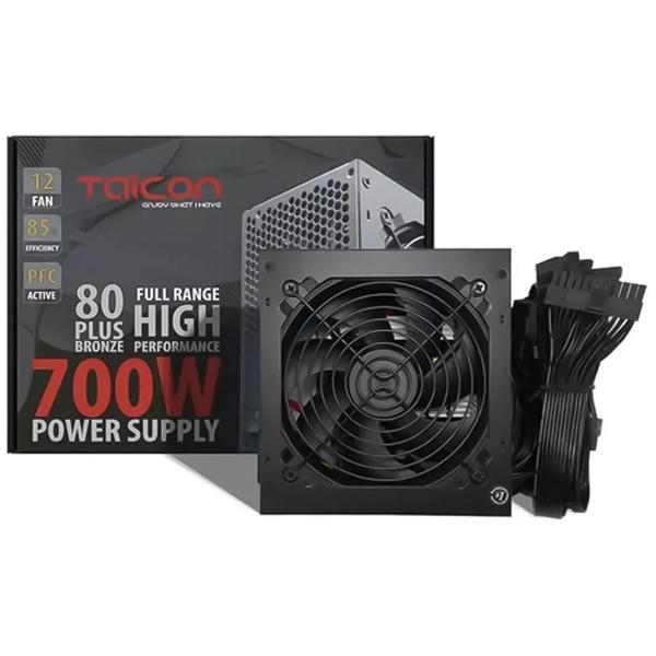 Imagem de Fonte Atx 700w Real Taicon Ta-s700 Pfc Ativo 80 Plus Bronze