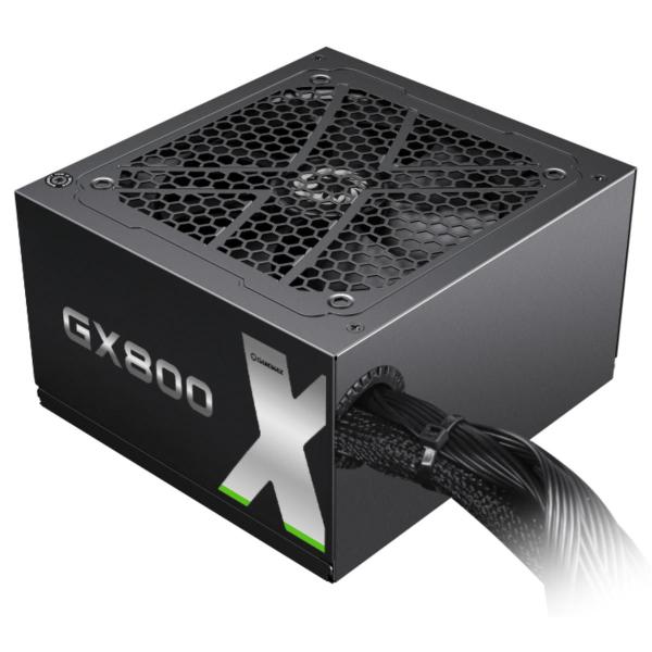 Fonte ATX 800w Real GX800 BK Preto 80 Plus Gold Gamemax 001000082 Imagem de Fonte ATX 800w Real GX800 BK Preto 80 Plus Gold Gamemax 001000082