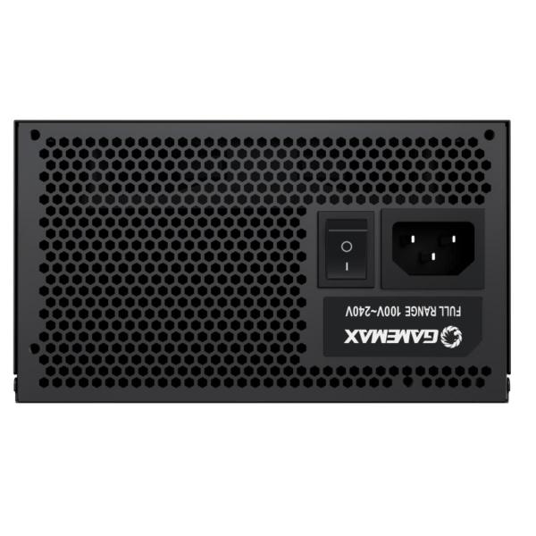 Fonte ATX 800w Real GX800 BK Preto 80 Plus Gold Gamemax 001000082 Imagem de Fonte ATX 800w Real GX800 BK Preto 80 Plus Gold Gamemax 001000082