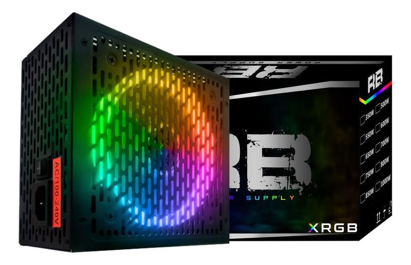 Imagem de Fonte atx 850w automatica rgb brx 80 plus bronze