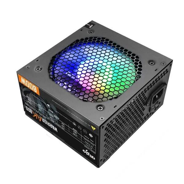 Imagem de Fonte ATX Aigo AK PC Gamer - 500W a 1000W com Ventilador RGB de 120mm