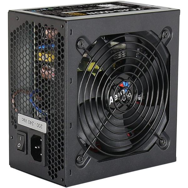 Imagem de Fonte ATX Gamer 500W 80 Plus Bronze Sem Cabo Preta Aerocool KCAS