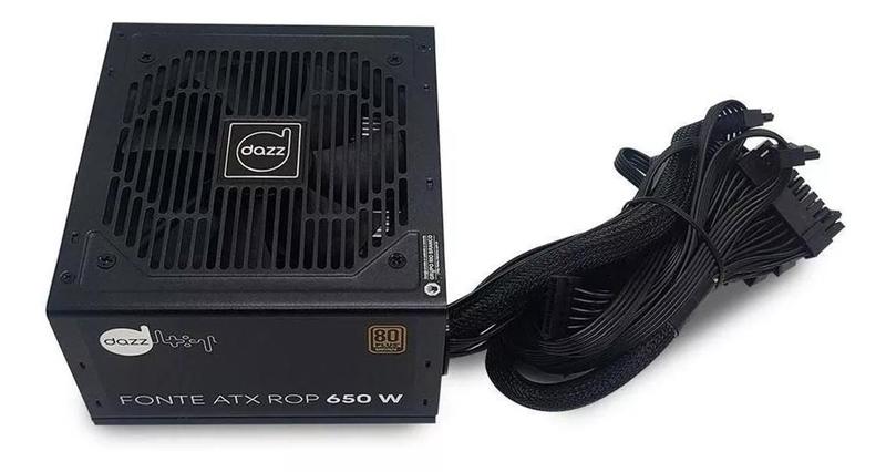 Imagem de Fonte Atx Rop 650 W Real 80 Plus Bronze Pfc Ativo