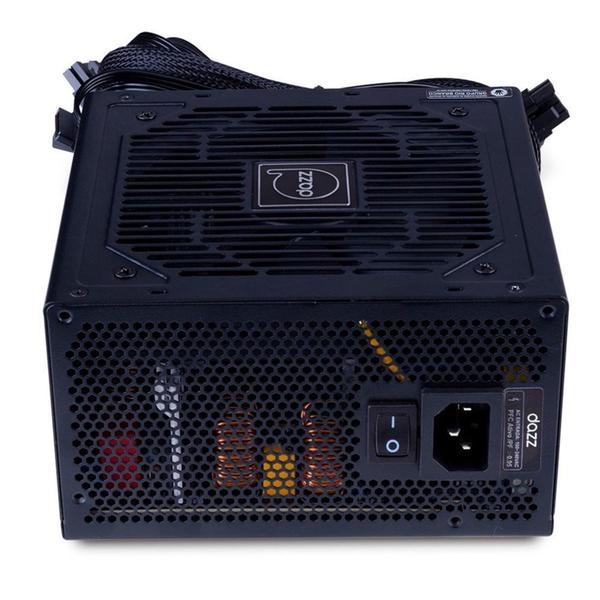 Imagem de Fonte ATX ROP Dazz 650W, 80 Plus Bronze, PFC Ativo, Bivolt, Preto - 63000002