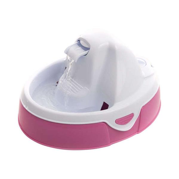Fonte Bebedouro Amicus Aqua Flow Rosa E Branco Bivolt Imagem de Fonte Bebedouro Amicus Aqua Flow Rosa E Branco Bivolt