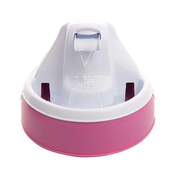 Fonte Bebedouro Amicus Aqua Flow Rosa E Branco Bivolt Imagem de Fonte Bebedouro Amicus Aqua Flow Rosa E Branco Bivolt