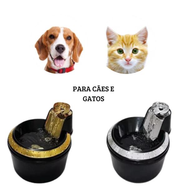 Imagem de Fonte Bebedouro Cães e Gatos Filtro 2l Petlon Premium Água Elétrico Branco 220V