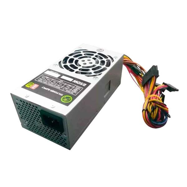 Imagem de Fonte Brazil Pc Atx Tfx 250w Slim Bpc-tfx250-pfc 24 Pinos Automática