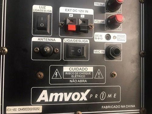 Imagem de Fonte Caixa Amplificada Amvox Aca 450