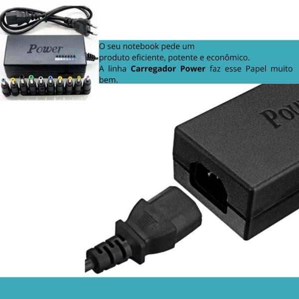 Imagem de Fonte Carregador 120w Ajustável Para Notebook Inova Premium