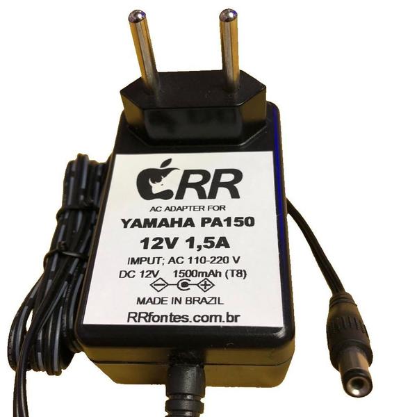 Imagem de Fonte carregador 12V para bateria eletônica Yamaha modelo YDD-60