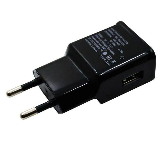 Imagem de Fonte Carregador Adaptador Celular 5v 2.1A USB Bivolt F001 - Mls