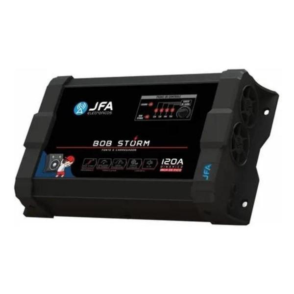 Imagem de Fonte Carregador Automotivo Jfa Bob Storm 120A Slim Bivolt