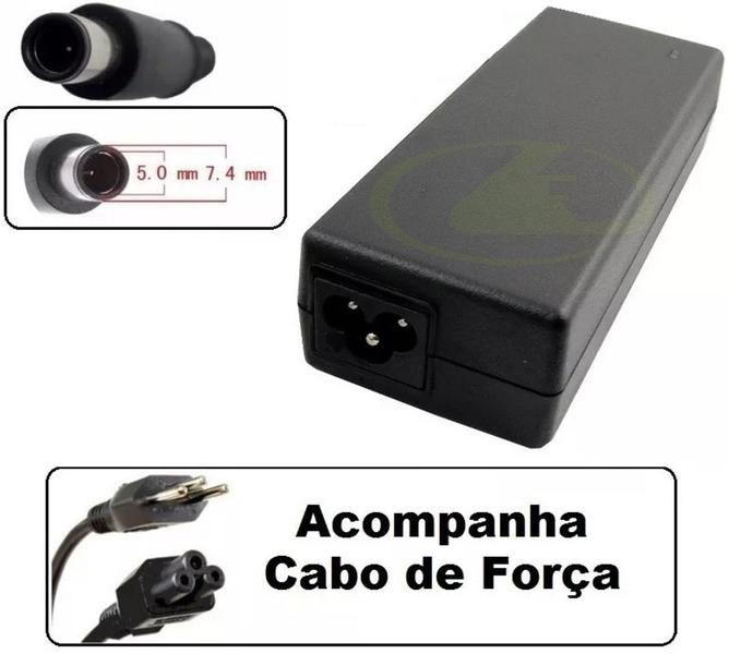 Imagem de fonte carregador bivolt para notebook Dell Inspiron 14 1440 1464 14R N4010 15 1545 1564 17 1750 1764