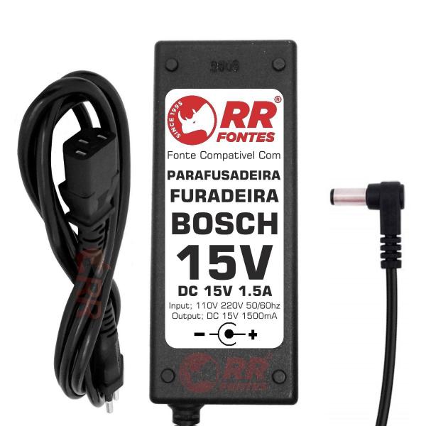 Imagem de Fonte Carregador DC 15V Para Parafusadeira Furadeira Gsr1000 Smart Bosch 12V