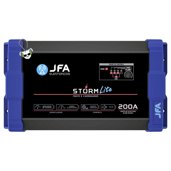 Imagem de Fonte Carregador De Bateria Jfa 200a Lite Storm Slim Bivolt