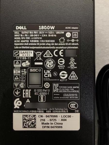 Imagem de Fonte Carregador -Dell G3 15' 3590 180w 19,5v DE-17