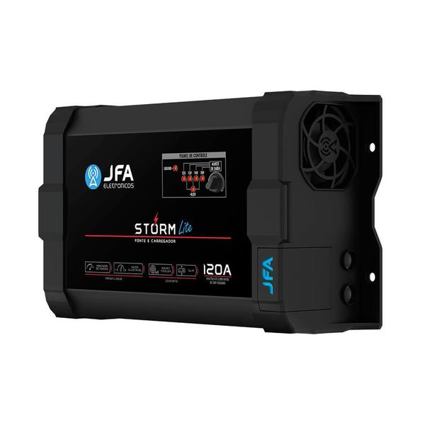 Imagem de Fonte Carregador Jfa 120a Lite Storm Slim Bivolt