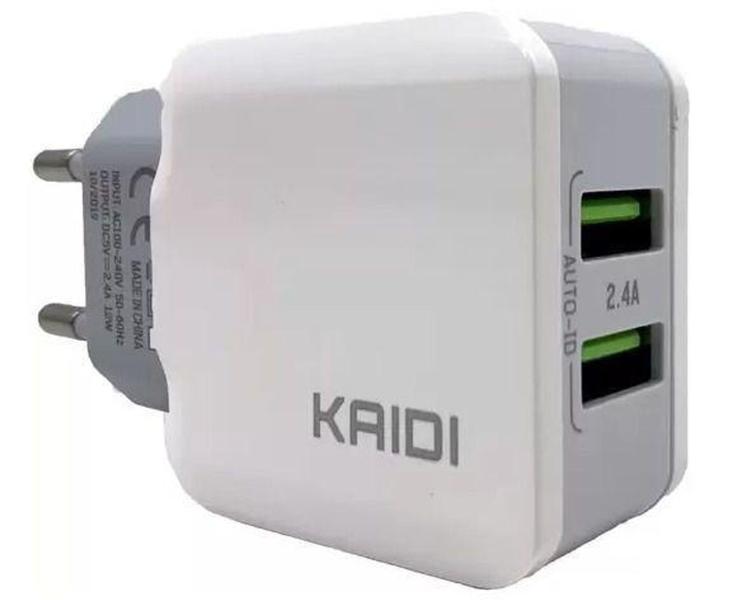 Imagem de FONTE Carregador KAIDI 2.4AKD-109