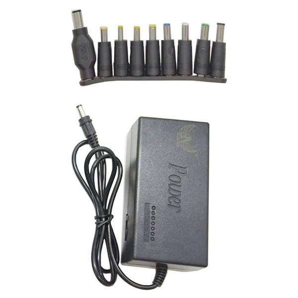 Imagem de Fonte Carregador Notebook Adaptador 9 Plug Bivolt Al-E9602