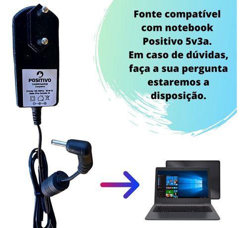 Imagem de Fonte Carregador Notebook Positivo Motion Plus Q464b 5v 3a