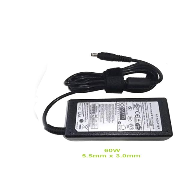 Imagem de Fonte Carregador NTF Compativel para  Samsung R430 R440 Rv410 Rv411 Rv415  19V 3.16A Pino 5.5 X 3.0 SM1510