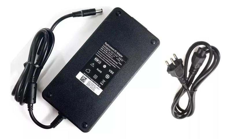 Fonte Carregador Para Dell Gamer G3 G5 G7 240w 19,5v DE-19 - Rhos Imagem de Fonte Carregador Para Dell Gamer G3 G5 G7 240w 19,5v DE-19