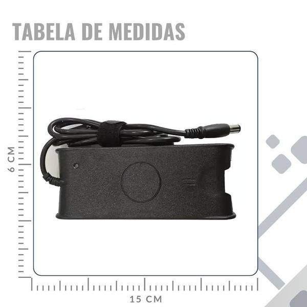 Fonte Carregador Para Dell Inspiron 1464 19,5v 4.62a Pa-10 - Grasep Imagem de Fonte Carregador Para Dell Inspiron 1464 19,5v 4.62a Pa-10