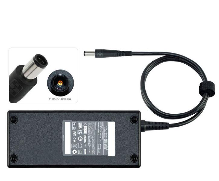 Fonte Carregador Para Dell Precision 7510 19,5 9,23a 180w 821 - Replacement Imagem de Fonte Carregador Para Dell Precision 7510 19,5 9,23a 180w 821
