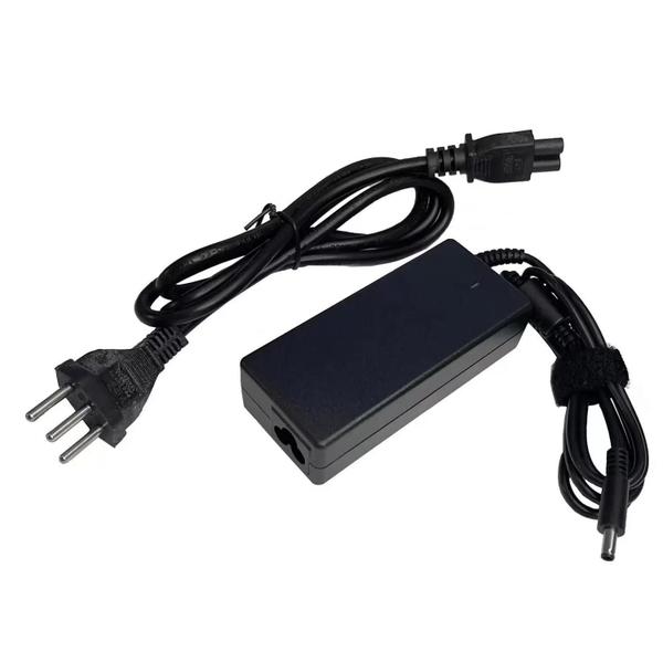 Imagem de Fonte Carregador Para Notebook Dell La45nm140 Xps 12 Inspiron 3501 De 19.5V 45Wh 2.31A Plug 4.5Mm X 3.0Mm Fino