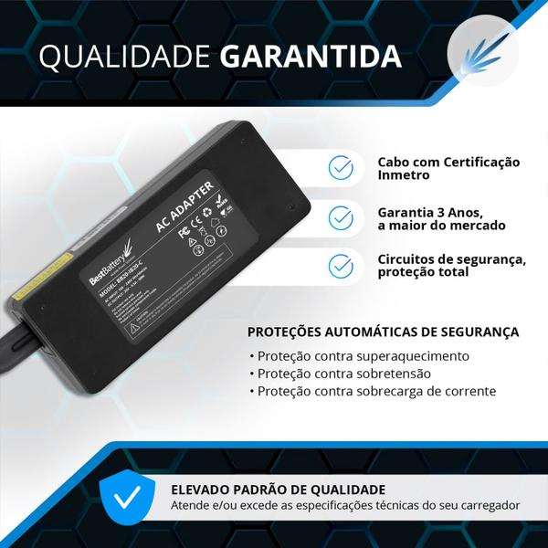 Fonte Carregador para Notebook Lenovo 3000-C100 - BestBattery Imagem de Fonte Carregador para Notebook Lenovo 3000-C100