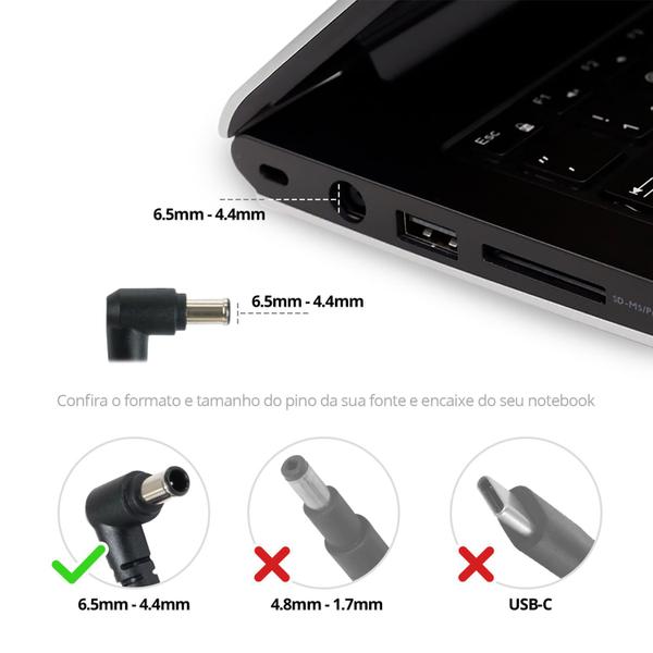 Imagem de Fonte Carregador para Notebook LG C400